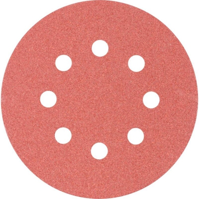 KSS 125 8 L A 120 45017012 Carta abrasiva eccentrica perforato Grana 120 (Ø) 125 mm 25 pz. - Pferd