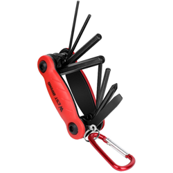 West Biking - Strumento di riparazione della bicicletta Strumento di combinazione di filo antiscivolo esagonale in acciaio S2 Rosso en oferta