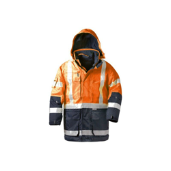 Elysee - Parka Alta Visibilità Wallace 4 In 1 Taglia S, Arancione en oferta