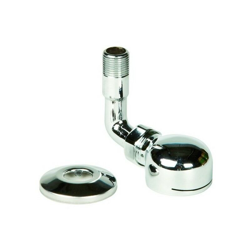 Rubinetto spargiacque curvo cromato per orinatoio 1/2" - porta e bini precio