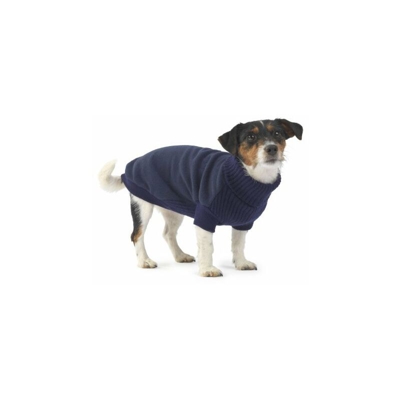 House of PawsFleece and Knit Jumper, taglia M, blu navy