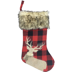 Happyshopping - Calzino di Natale Decorazione natalizia,XD2157 lino elan - XD2157 lino elan en oferta