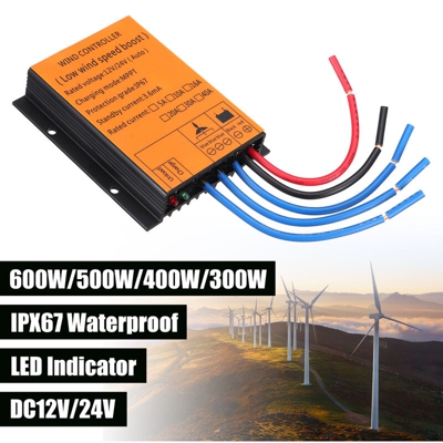 Regolatore di carica per turbina eolica MPPT impermeabile IP67 NUOVO (MPPT600)