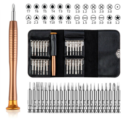 Insma - Set di cacciaviti di precisione 25 in 1 Kit di riparazione per computer Strumenti per PC portatile Smartphone características