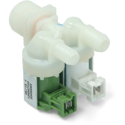 Eurostore07 - ZANUSSI 3792260725 ELETTROVALVOLA LAVATRICE 2 VIE 180° OM VAL020ZN