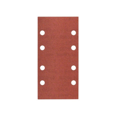 Bosch Set fogli abrasivi, Best for Wood, 10 pezzi, 8 buchi, velcro, 93 x 186 mm, 180