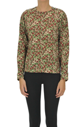 Flower print blouse en oferta