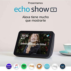 Echo Show 8 Tessuto Antracite + Blink Mini vVideocamera Compatibile con AlexaEcho Show 8 - Kindle características