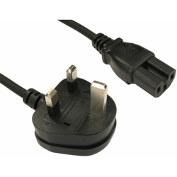 Universal - Cables Direct UK - C15 2m Nero BS 1363 Accoppiatore C15 precio