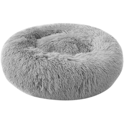 GY-1 Nido rotondo in peluche per animali domestici,grigio chiaro - 7 cm di diametro - grigio chiaro - 7 cm di diametro en oferta