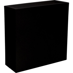 Vaso rettangolare colore 80 OPAQUE NERO - Moovere en oferta