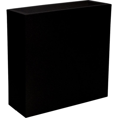 Vaso rettangolare colore 80 OPAQUE NERO - Moovere