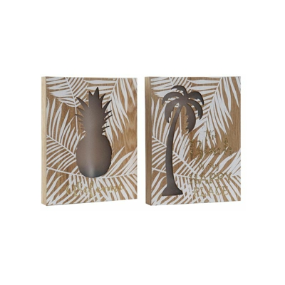 Lampada Dekodonia Tropicale Luce LED (2 pcs) (20 x 3 x 26 cm)