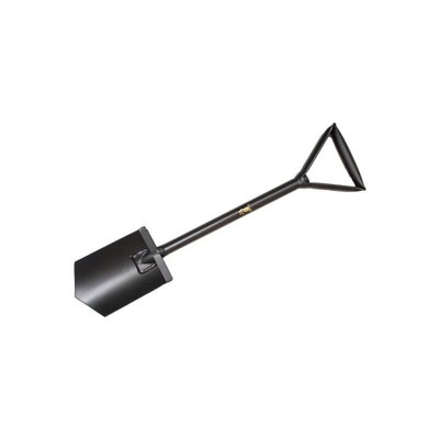 Space-shop-metal Detector - Pala in Acciaio Lama Squadrata Black Ada Bigfoot Metal Detector Cercametalli