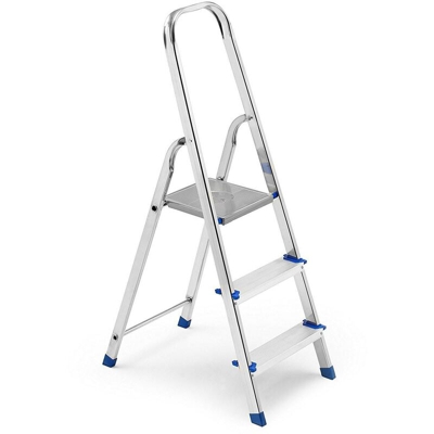Ricel Sud - FRAMAR SCALA IN ALLUMINIO 3 GRADINI EUROPIUMA EN131 cm.41x12x130h FER 335591