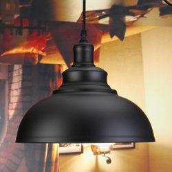 Lampadario vintage a sospensione a sospensione a loft industriale retrò in ferro (nero, 1 pezzo (senza lampadina)) precio