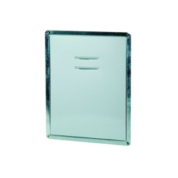 Sportello in lamiera zincata per collettori 60 X 24 X 0,2 cm características