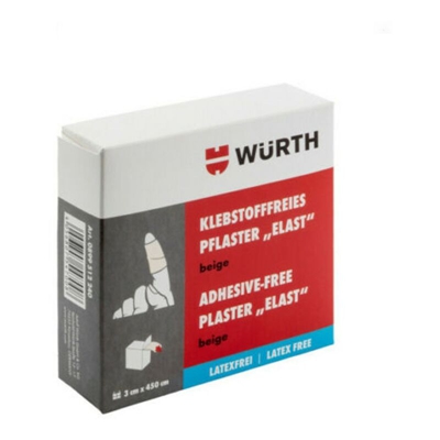 Cerotto Elastico Taping No Lattice No Adesivo Benda 3X450CM 0899512240 Wurth