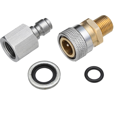Adattatore accoppiatore a sgancio rapido per tubo di riempimento per fucile ad aria compressa PCP 1 / 8BSP