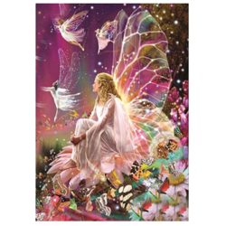 Happyshopping - DIY 5D Purple Elf Diamond Painting 40 * 30cm Cubo di Rubik Diamante rotondo Diamante pieno precio