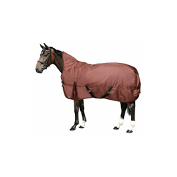 101127 - Coperta invernale per cavalli, coperta antipioggia, 165, colore: Marrone - Pfiff precio