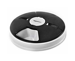 Alimentatore elettronico automatico a tempo per animali domestici - 6 porzioni, nero - Amazon Basics características