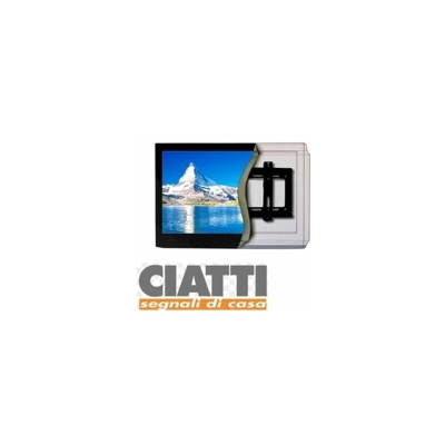 Supporto/Staffa/Braccio da parete per Tv LCD/Plasma 20' - 32'' Silver Ciatti - LC FS32