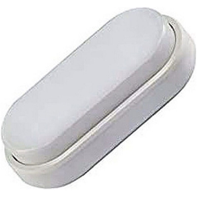 Lampada da parete ovale a LED EDM 18W 6400K 1300 Lumen 23cm
