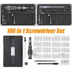 106PCS CRV Torx con intaglio Pentalobe Drive Bits Repair Tool Set di cacciaviti características