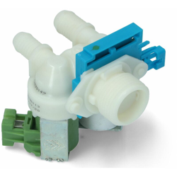 Eurostore07 - ZANUSSI 1325061131 ELETTROVALVOLA LAVATRICE 2 VIE 180° COMPATIBILE OM VAL023ZN en oferta