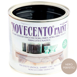 Vernice novecento paint nero perfetto 500ml en oferta