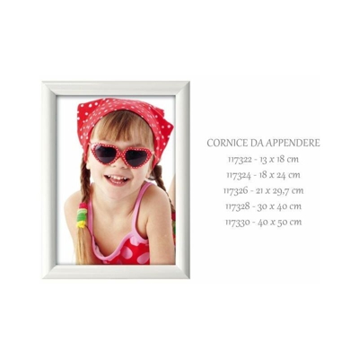 Cornice Klee Bianco 18X24