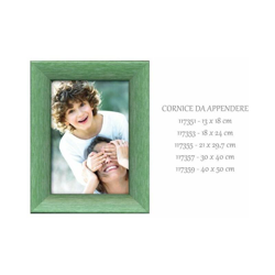 Far S.r.l - CORNICE JOVINE VERDE 18X24 en oferta