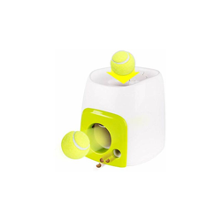 Palla da tennis interattiva 2 in 1, giocattolo per cani e animali domestici, per lanciare il lanciatore automatico - Ngwenyicani en oferta