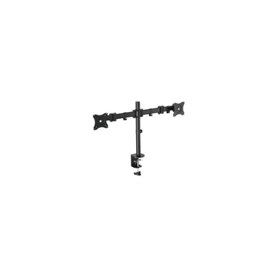 650115 supporto da tavolo per Tv a schermo piatto 68,6 cm (27') Morsa Nero - Equip