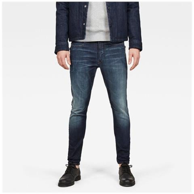 Pantaloni Gstar D-staq 3d Zip Slim L32 Abbigliamento Uomo W33-l32