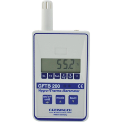 Greisinger GFTB 200 Igrometro 0 % ur 100 % ur Indicatore punto di rugiada e allerta muffa en oferta