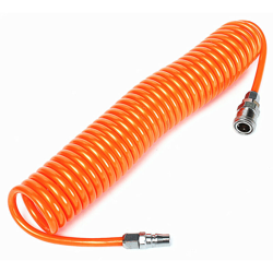 Tubo flessibile a molla in PU flessibile da 6 m per compressore d'aria 8x5mm en oferta