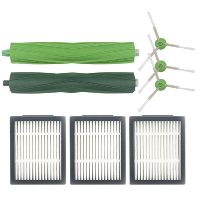 Happyshopping - Set di sette accessori per spazzatrice Irobot (spazzola laterale * 3 filtri * 3 spazzola principale) per i modelli I7
