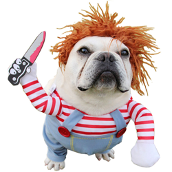 Happyshopping - ML175 Fatal Doll Halloween Dog Costume Dog Party Costume,taglia XL - taglia XL precio
