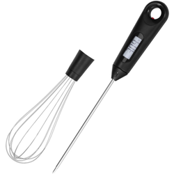 Happyshopping - Termometro da cucina 2 in 1 per cibo e uova Termometro ad alta precisione JYX-720 nero (batteria integrata) en oferta