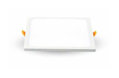 Pannello LED SMD Trimless Series da incasso quadrato 8W 110° 560LM + Driver IP20 VT-888SQ - SKU 4945 Bianco freddo 6400K - V-tac