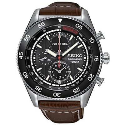 Orologio Da Uomo Cronografo Quarzo Pelle Sndg57p2
