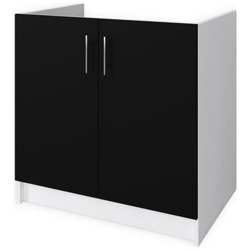 Mobile Sottolavabo Obi L 80 Cm - Nero Opaco precio