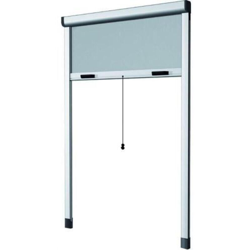 Kit 2 Zanzariere Alluminio Sottili Verticale Bianco Cm. 80X170 en oferta