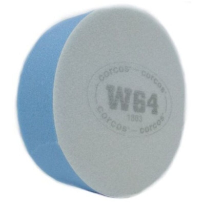 Corcos - Tampone per lucidatura azzurro blu velcro a strappo lucidare w5 160 mm x 50 m