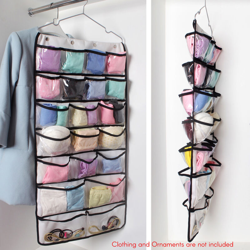 Sock Underwear Storage Bag Sacchetto di immagazzinaggio multistrato bifacciale trasparente YD076 características