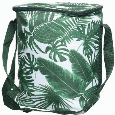 Borsa Termica Con Manici 18X24X34Cm Floreal Verde Accessori Picnic Gita Pranzo