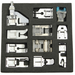 11Pc Presser Foot Presser Macchina da cucire domestica Pr Brother Singer Toyota características