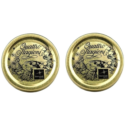 100 pz TAPPI CAPSULA BORMIOLI 70 mm BARATTOLO VETRO CONSERVA TAPPO ORIGINALE